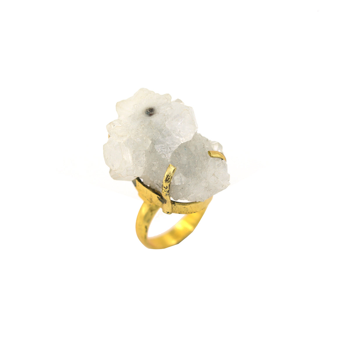 RAW SOLAR SEATED NIKEL FREE GOLD PLATED DESIGNE RING WHOLESALE 10 PC ARP13