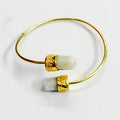 WHITE RAINBOW CAPSULE CUFF