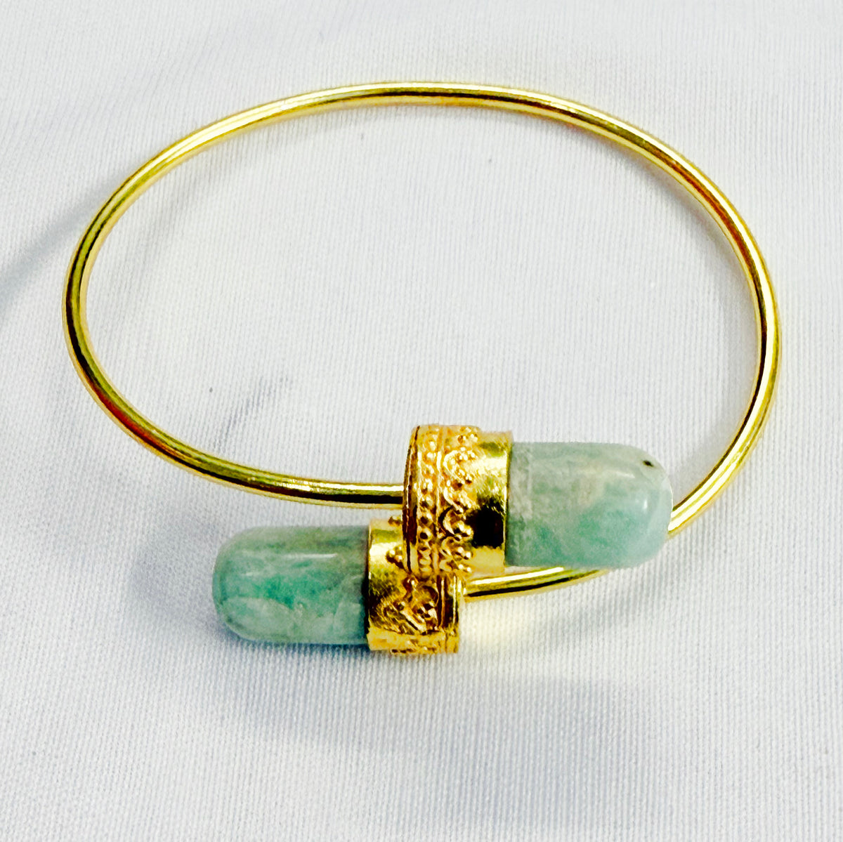 AMAZONITE CAPSULE CUFF