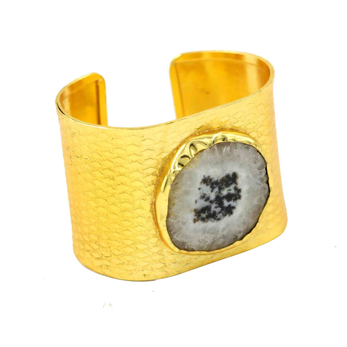 AGATE STONE CUFF