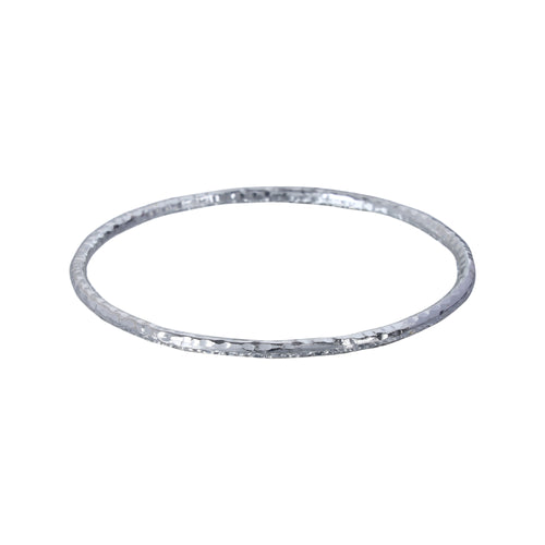 3MM ROUND HAMMRED BANGLE
