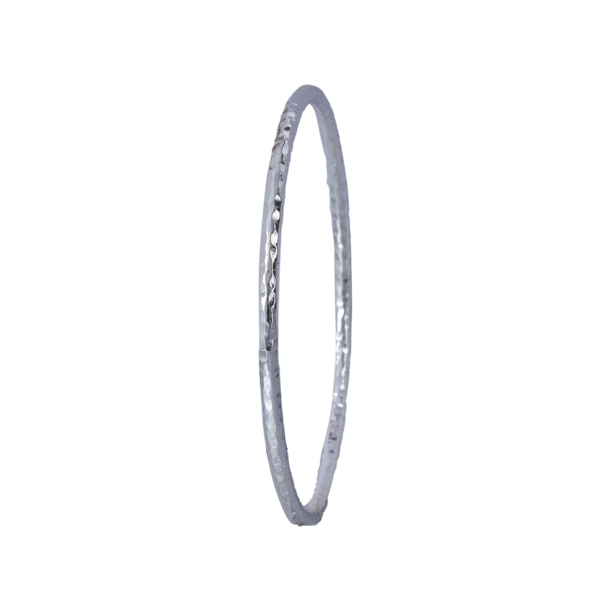 3MM ROUND HAMMRED BANGLE