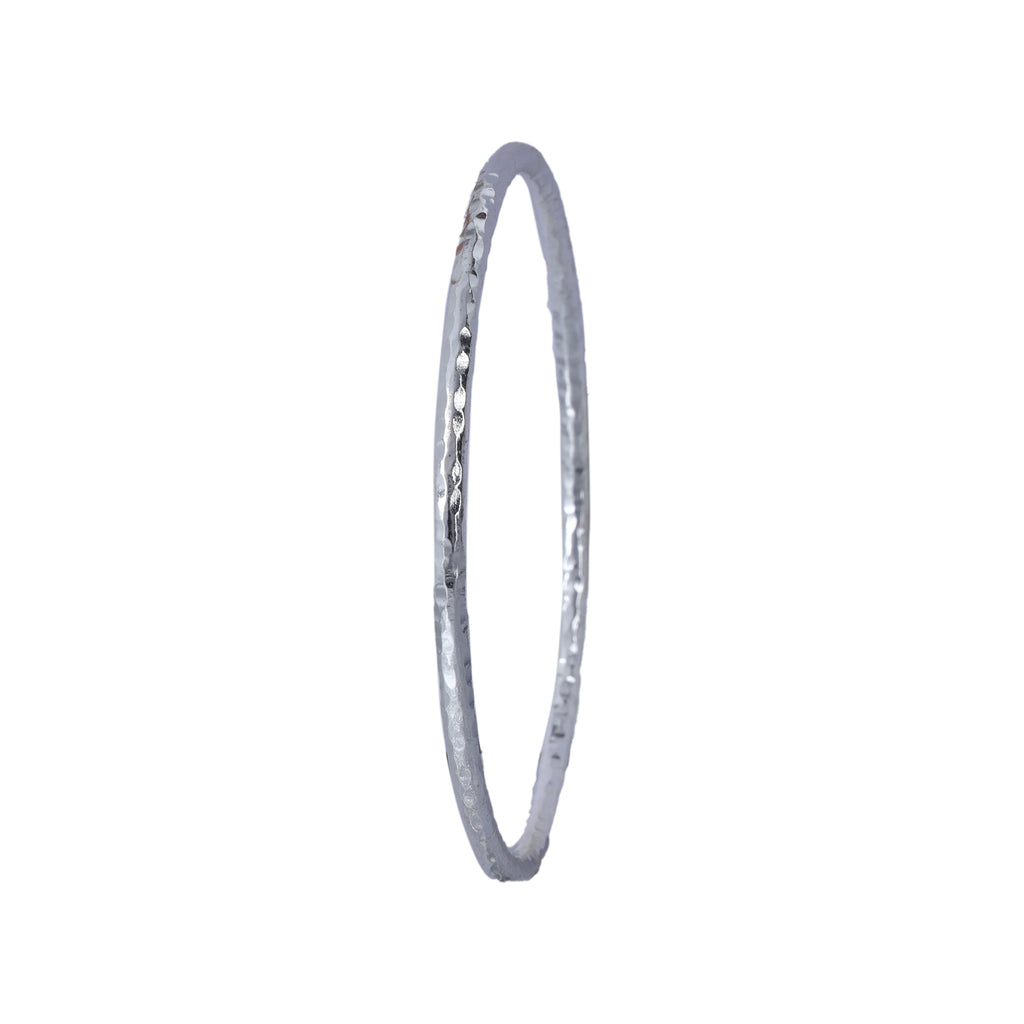 3MM ROUND HAMMRED BANGLE