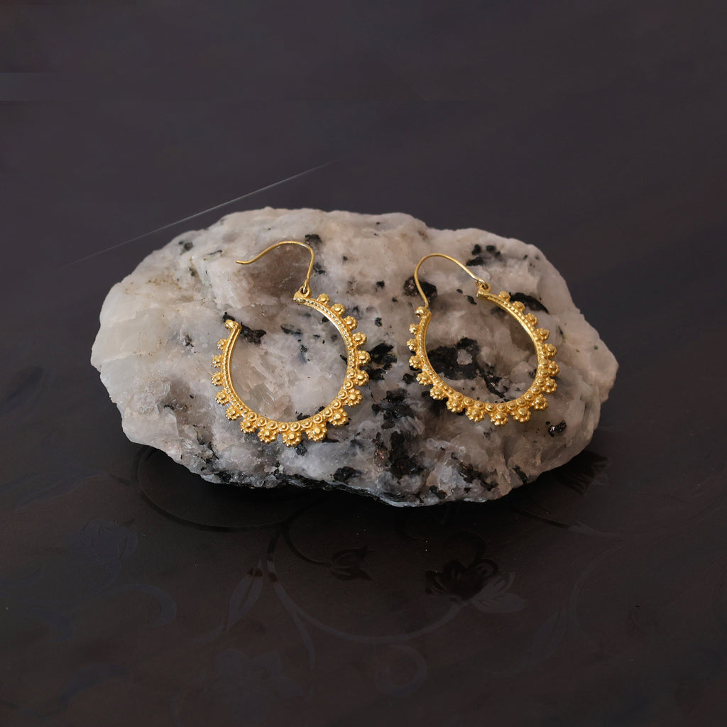 TRIBEL HOOP EARRING