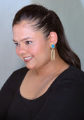 GIOMETRIC DROP DESIGNER EARRING
