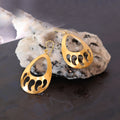 TEARDROP DESIGNER EARRING