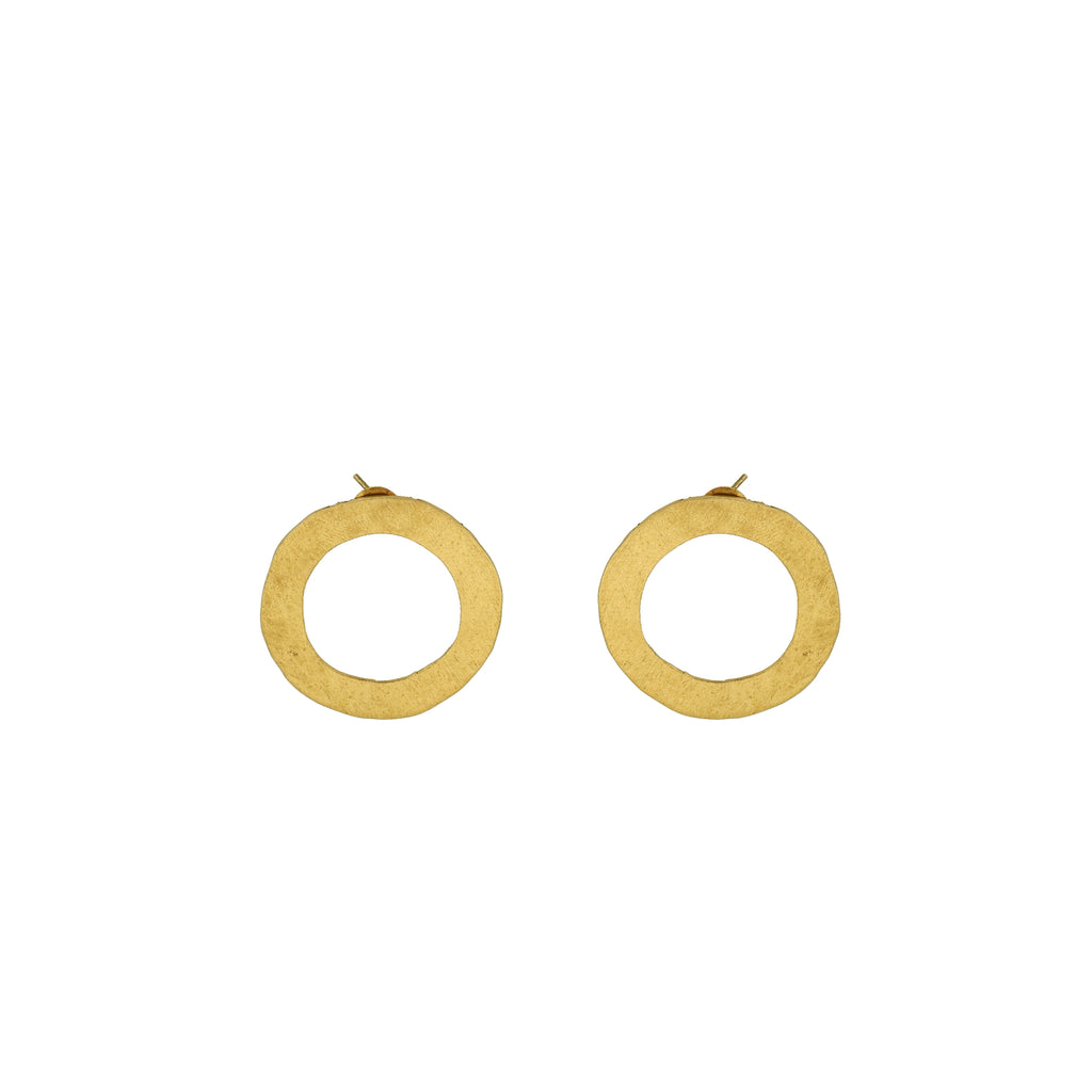 ROUND CIRCLE DESIGNER EARRING