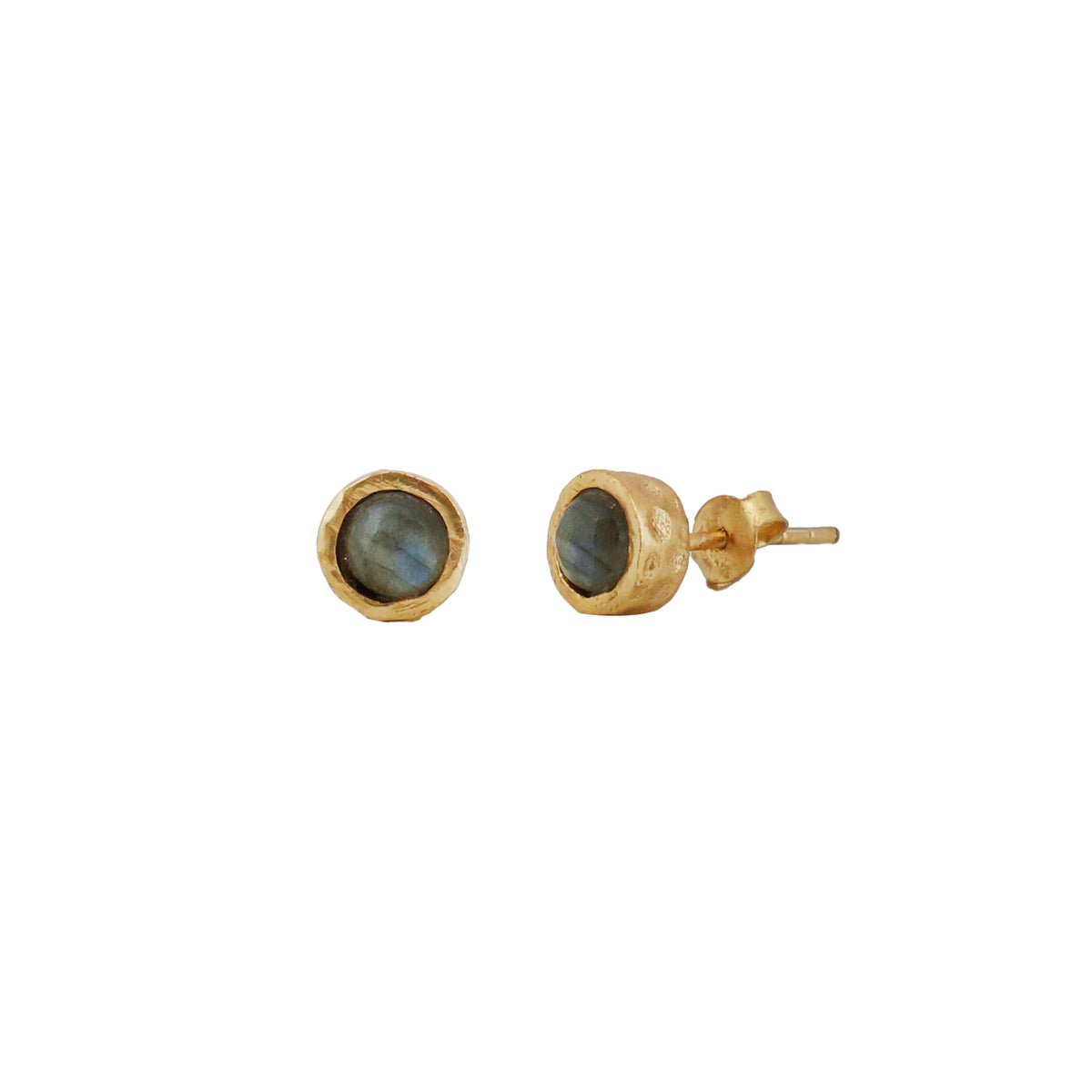 LABRADORITE MALL STUDS