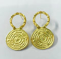 GOLD PLATED EARING BGE0032