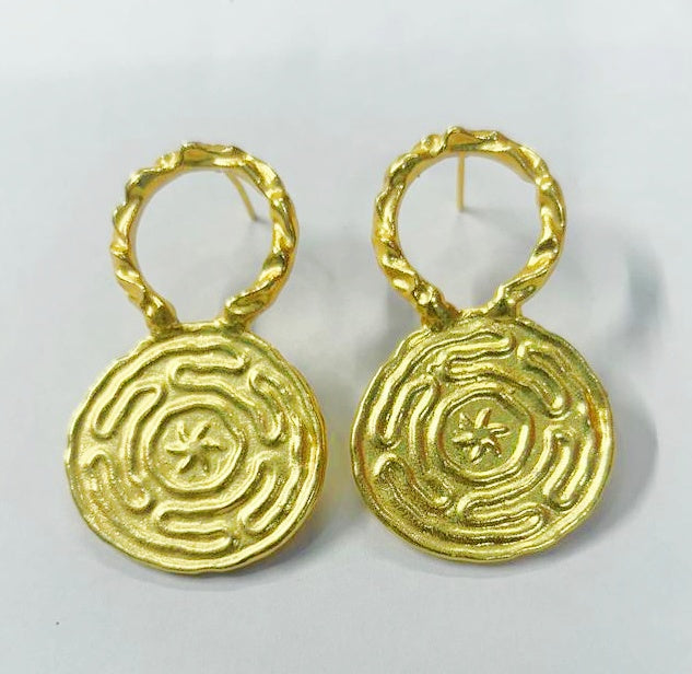GOLD PLATED EARING BGE0032