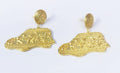 NIKAL FREE GOLD PLATED DESIGNER STUDS BGE0038