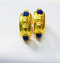 HOOP WITH LAPIS