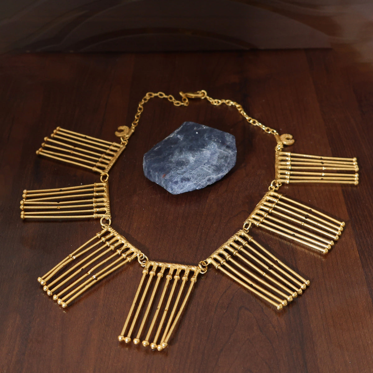 FRINGE DESIGNER NECKLACE