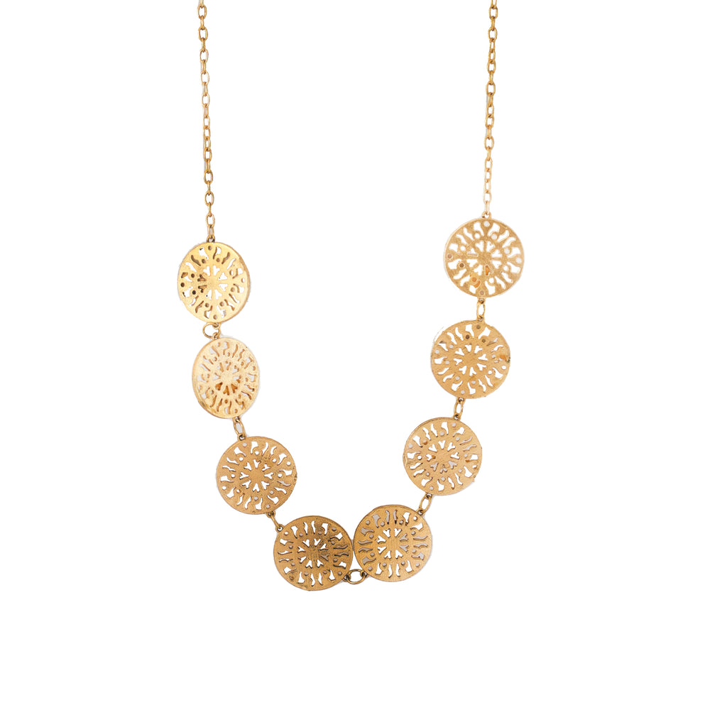 FILIFGIR MULTY DISC NECKLACE