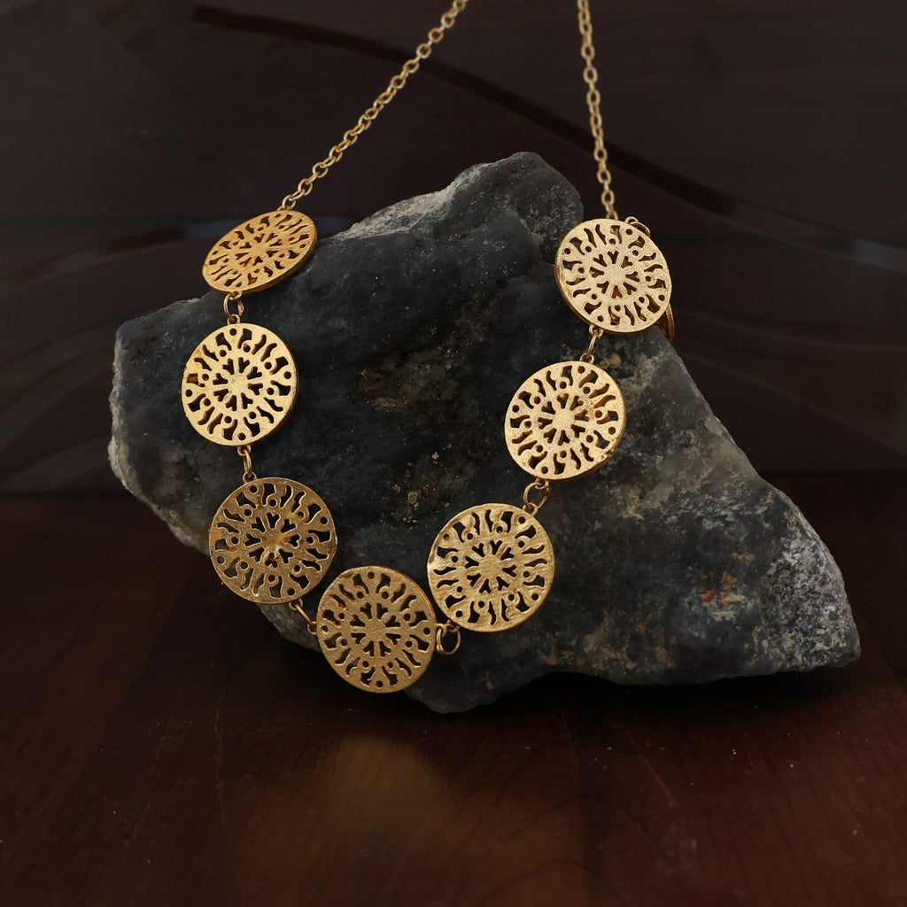 FILIFGIR MULTY DISC NECKLACE