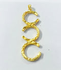 BRASS WITH GOLD PLATED DESIGNER PENDANT BGN 0042