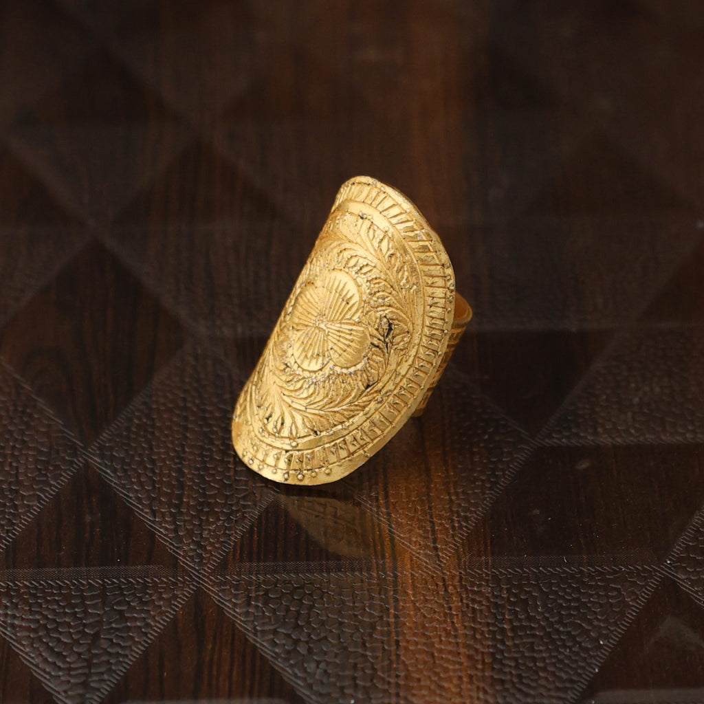 ARABIC CARVING DESIGNER RING