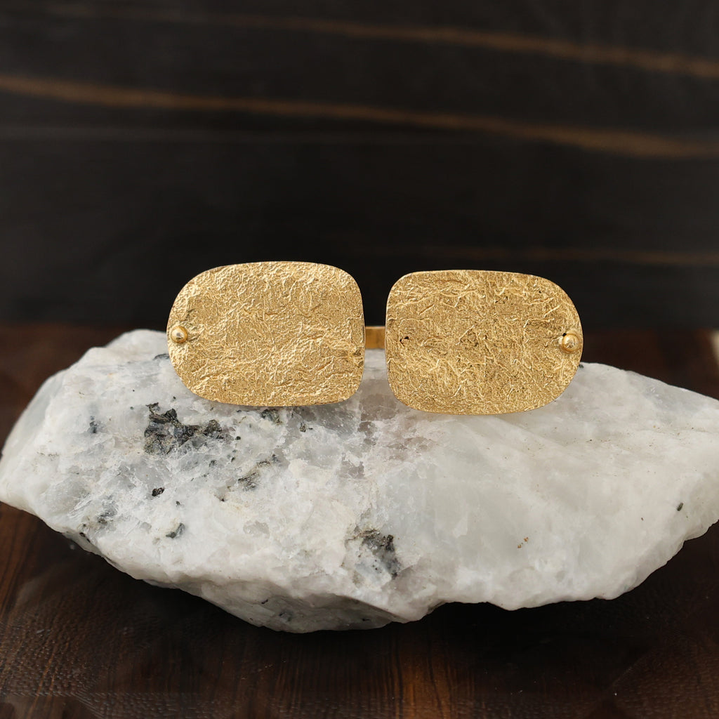 TONED TEXTURE DESIGNER RING