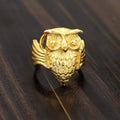 NIKAL FREE BRASS WITH GOLD PLATED DESIGNER RING  BGR0028