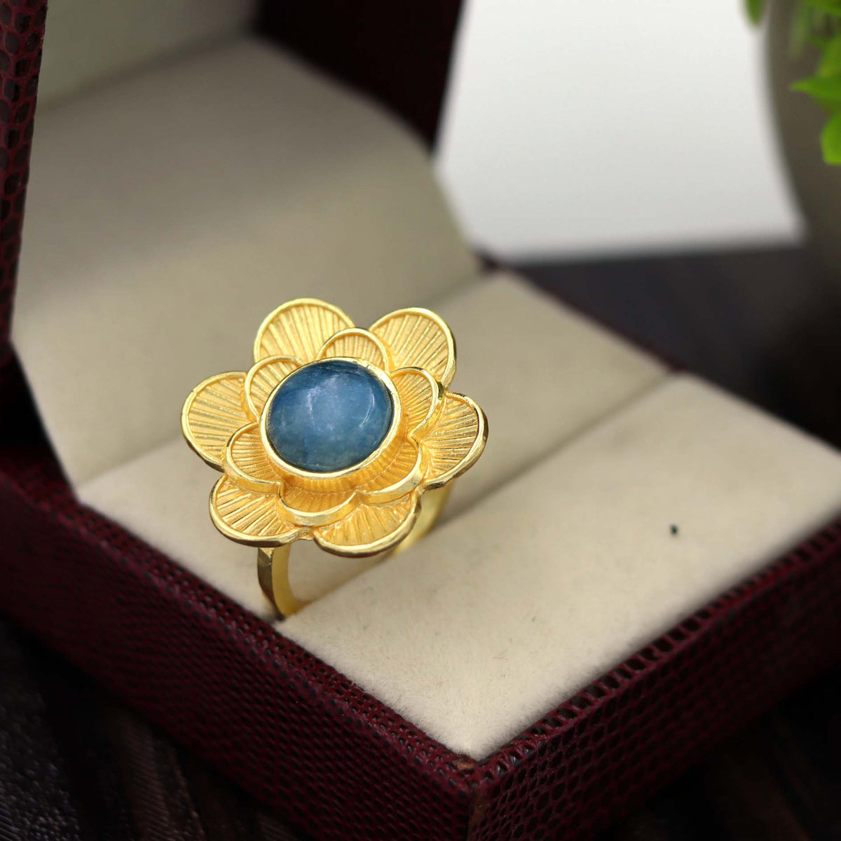 10MM TIGER EYE,BLUE AGATE WHOLESALE 10PC RING