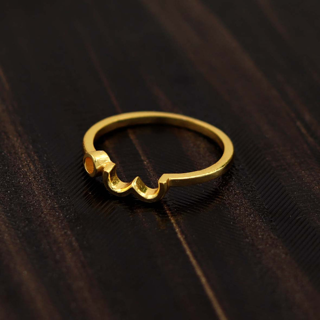 CZ SEATED  WHOLESALE RING 10 PC