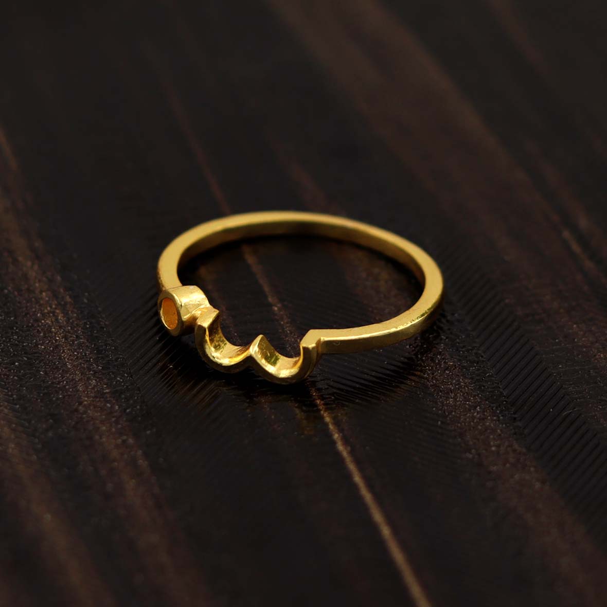CZ SEATED  WHOLESALE RING 10 PC