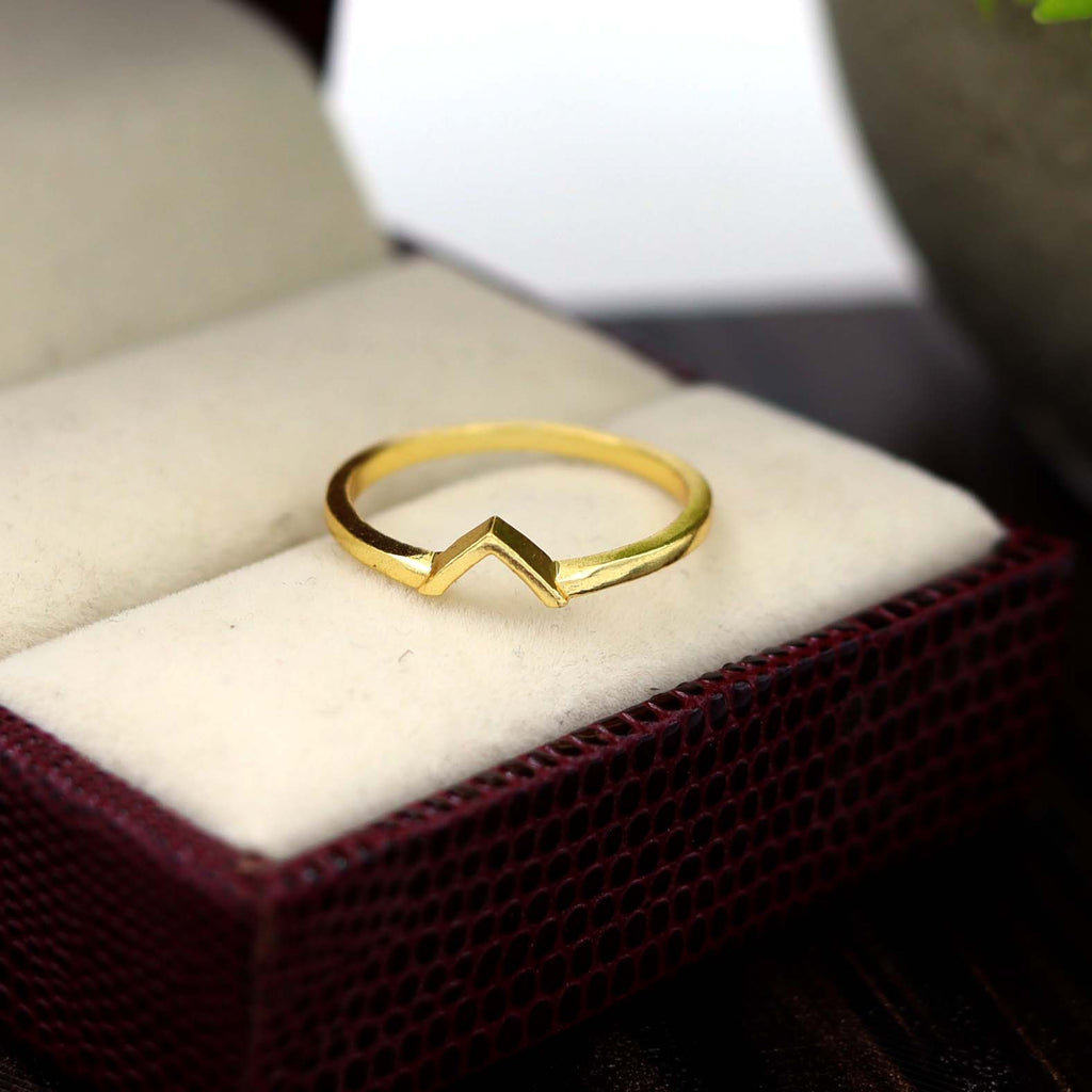 NIKAL FREE BRASS WITH GOLD PLATED DESIGNER RING BGR0048