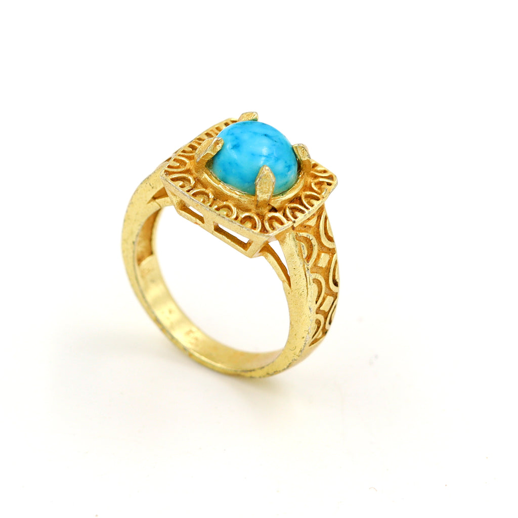 MULTY COLOR SEMI PRECIOUS STONE RING