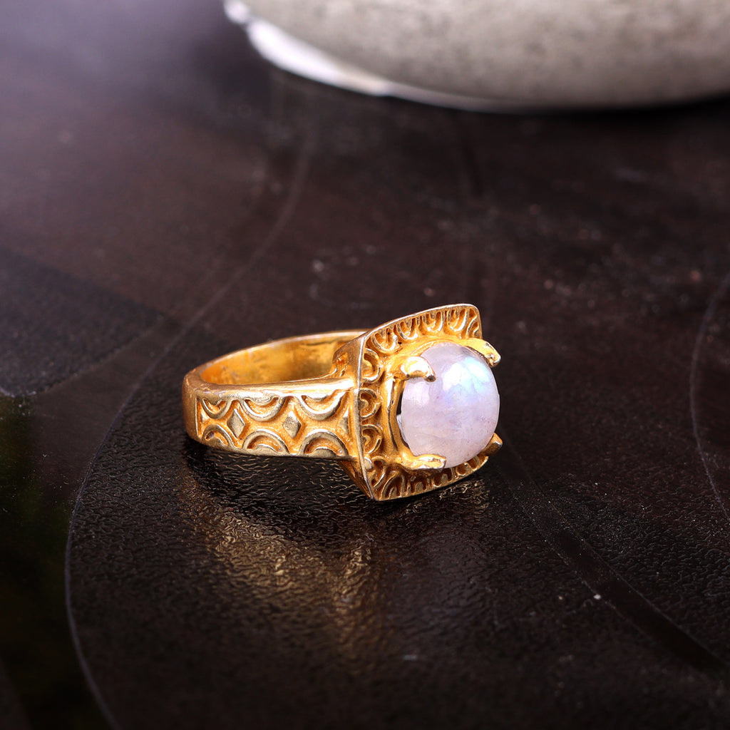 MULTY COLOR SEMI PRECIOUS STONE RING