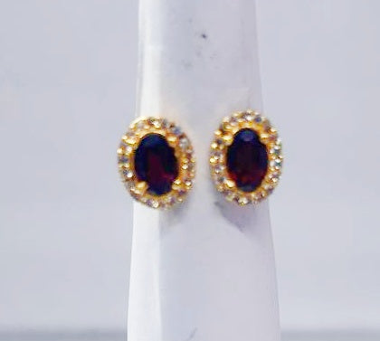 NIKAL FREE BRASS WITH GOLD PLATED GEM STONE SEATED DESIGNER RING BGR0053