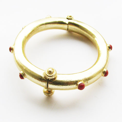 NIKEL FREE GOLD PLAETED SEMI PRECIOUS STONE SEATED CUFF/BRACELET WHOLE SALE 10 PC EAB0026