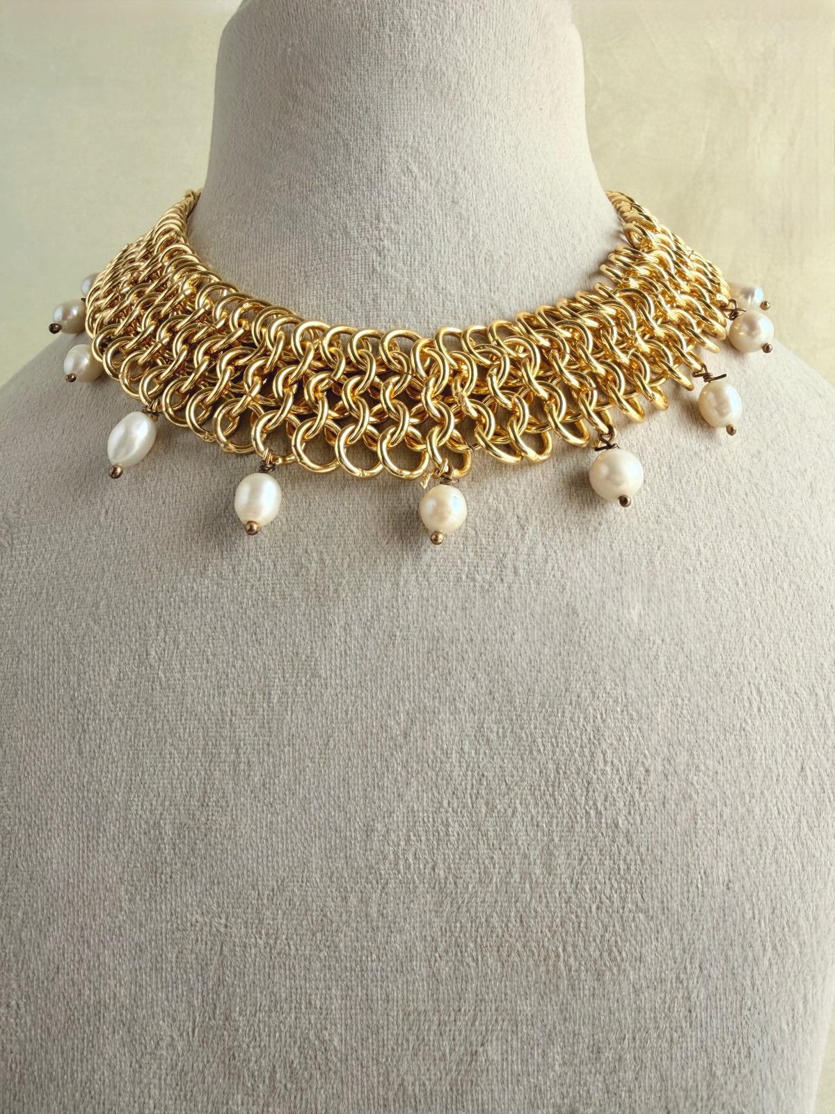 PEARL CHAIN NECKLACE EEN0135