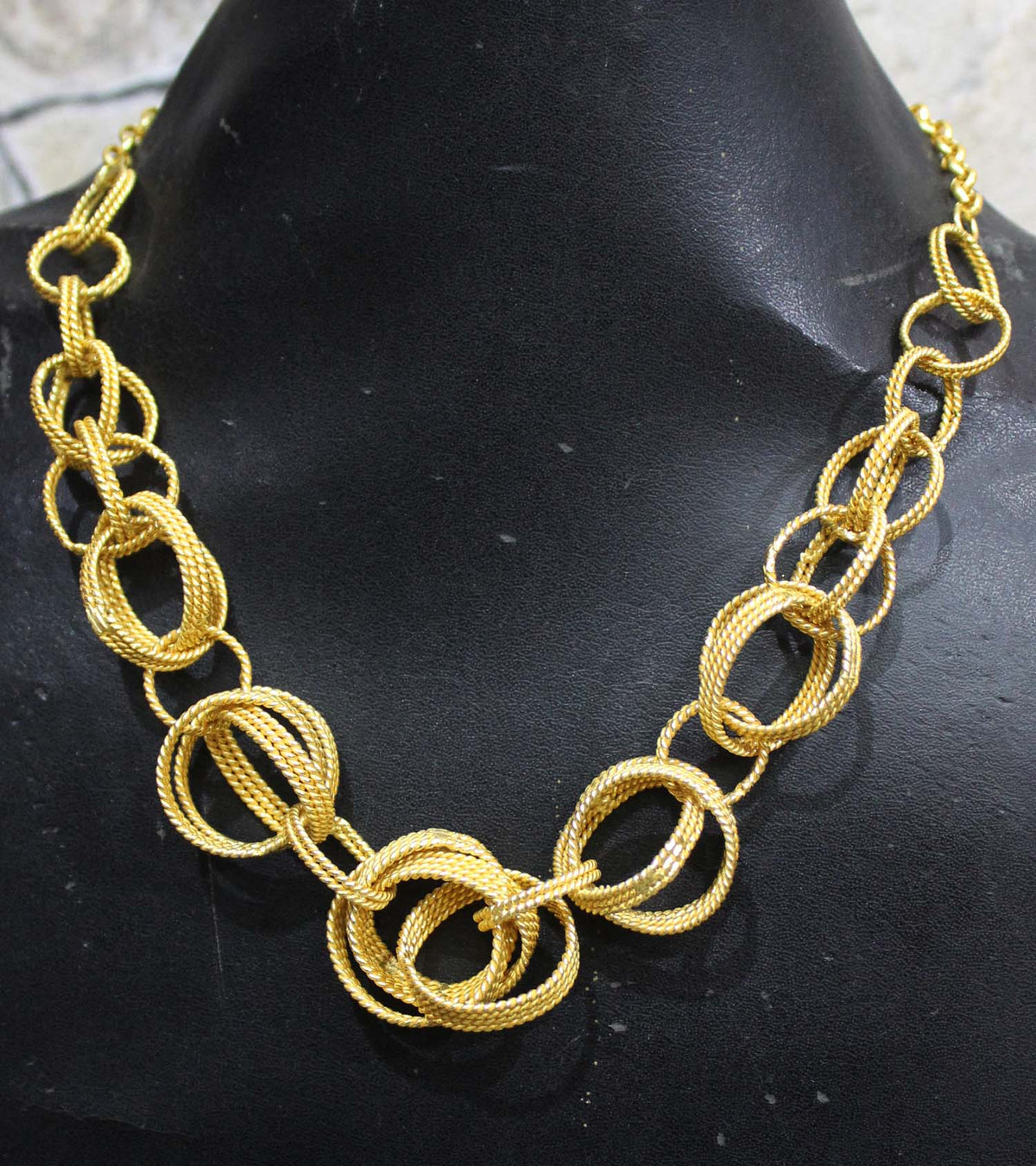 HANDMDE TWISTED WIRE NECKLACE WHOLESALE 10 PC EEN0171