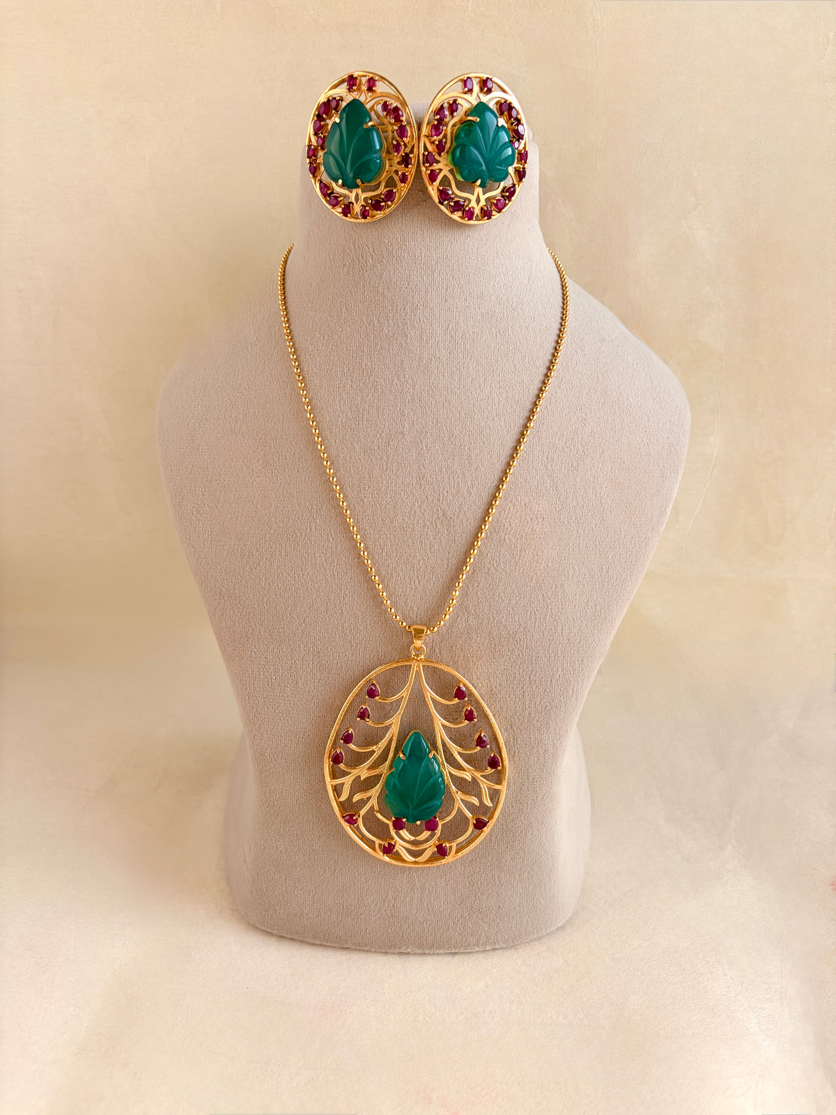 RUBY NECKLACE KPS0028