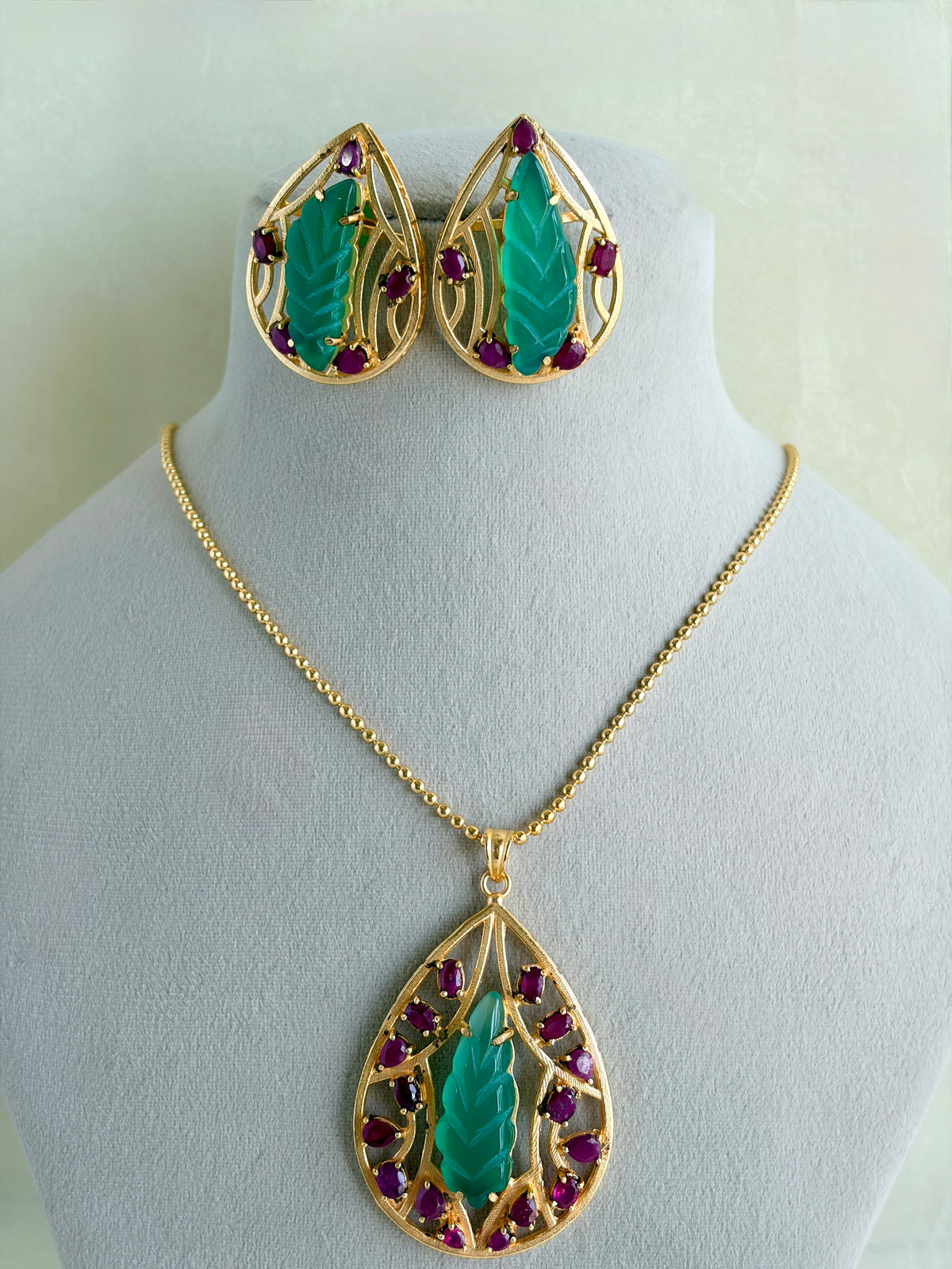 RUBY NECKLACE KPS0029
