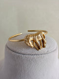 NIKAL FREE GOLD PLATED WILDLIFE CUFF WHOLESALE 10 PC WBG0005