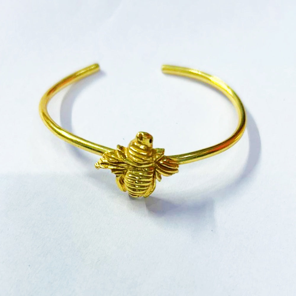 NIKAL FREE GOLD PLATED WILDLIFE CUFF BRACELET   WHOLESALE 10 PC WBG0027