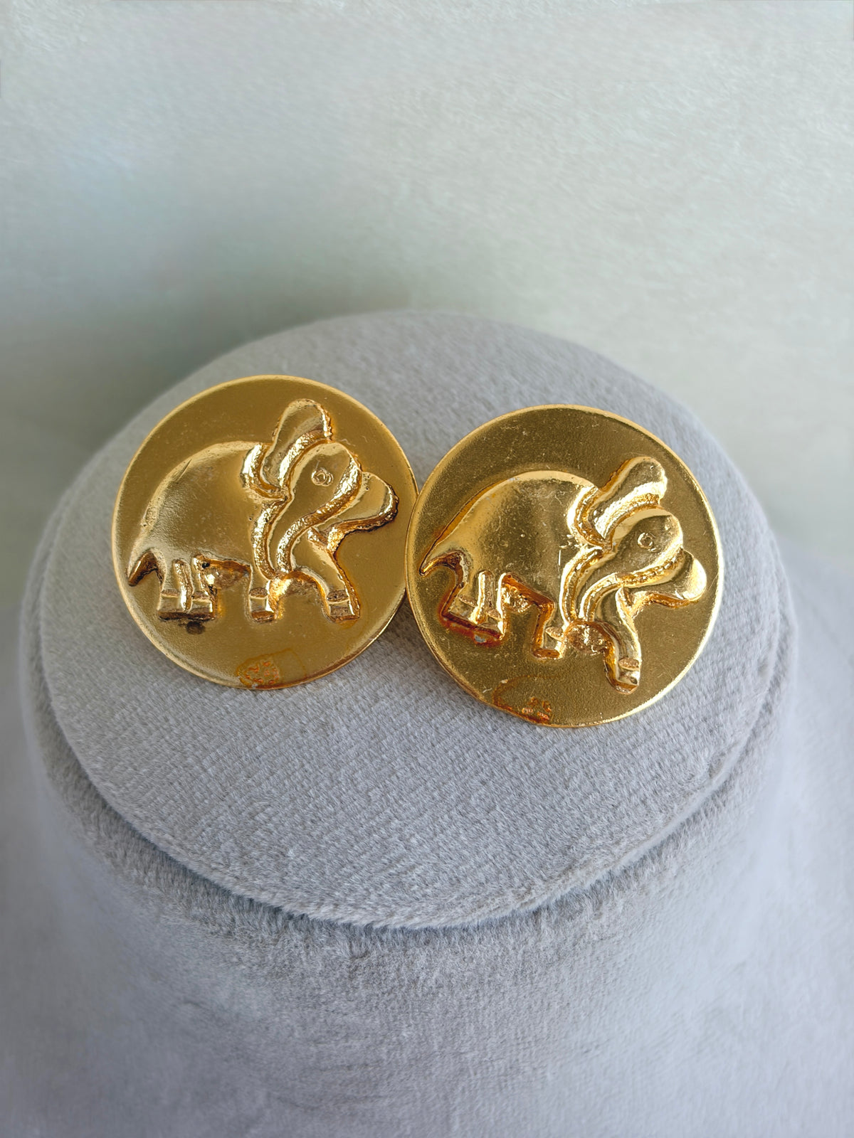 NIKAL FREE GOLD PLATED WILDLIFE EARRING  WHOLESALE 10 WEG0012