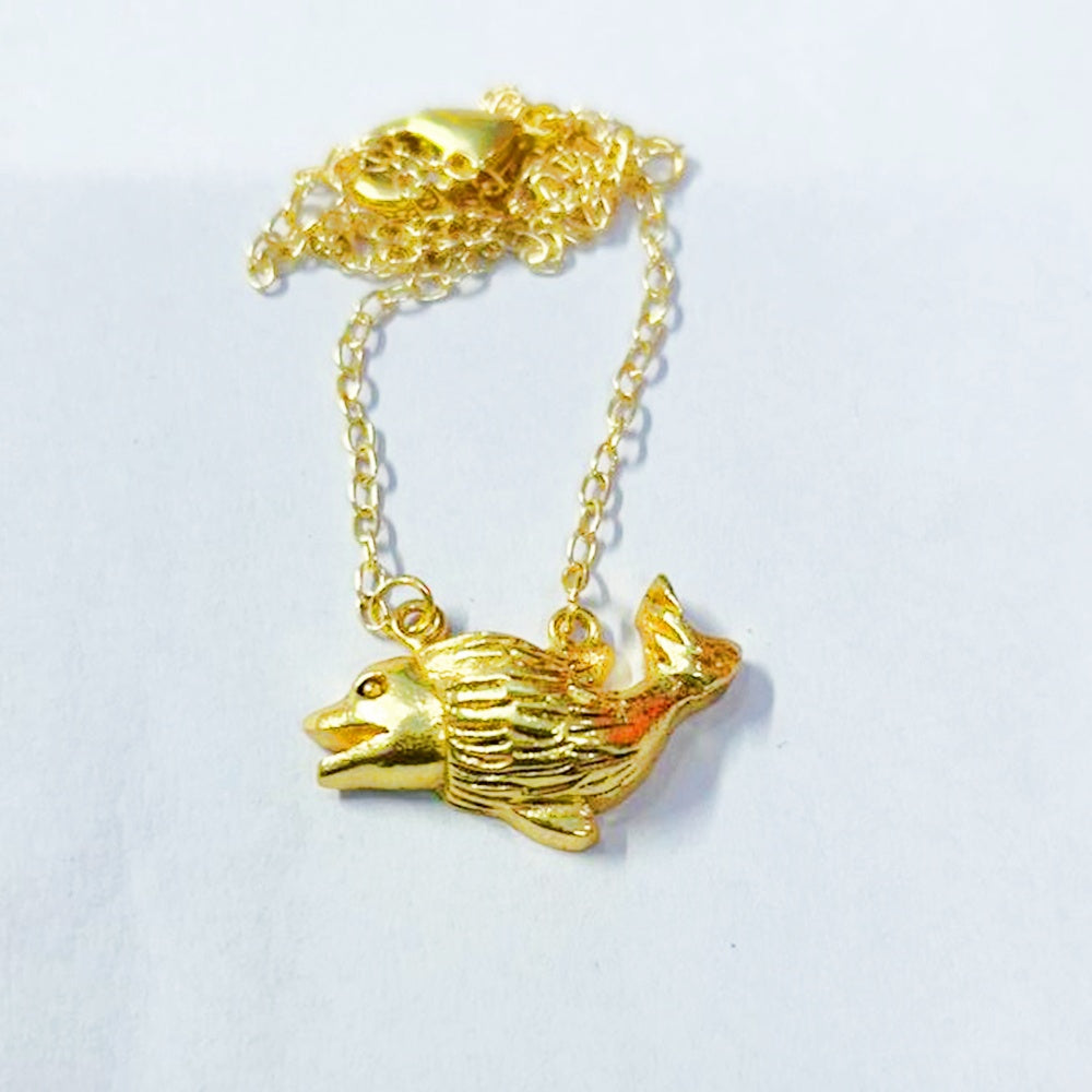 NIKAL FREE GOLD PLATED WILDLIFE PENDANT    WHOLESALE 10 PC WNG0010