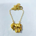 NIKAL FREE GOLD PLATED WILDLIFE PENDANT    WHOLESALE 10 PC WNG0013