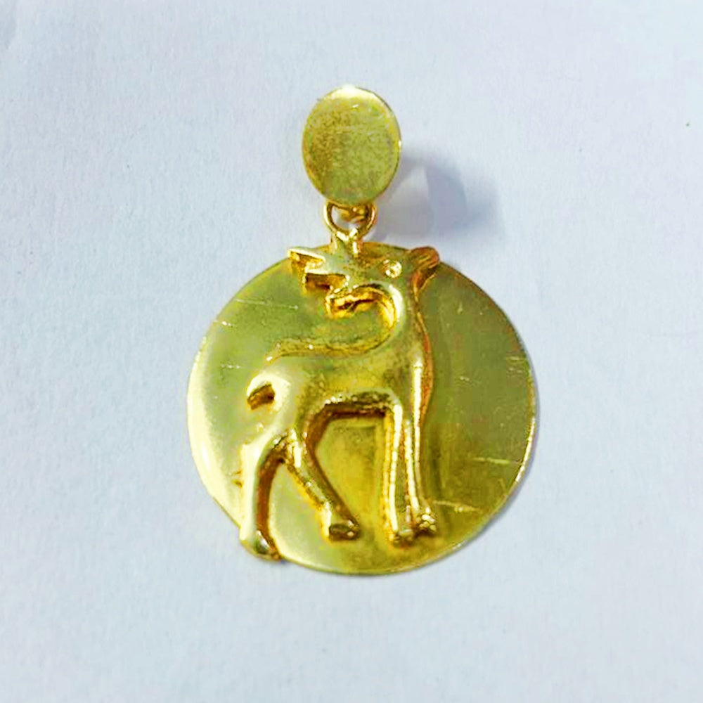 NIKAL FREE GOLD PLATED WILDLIFE PENDANT    WHOLESALE 10 PC WNG0016