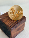 NIKAL FREE GOLD PLATED WILDLIFE RING  WHOLESALE 10 PC WRG0008