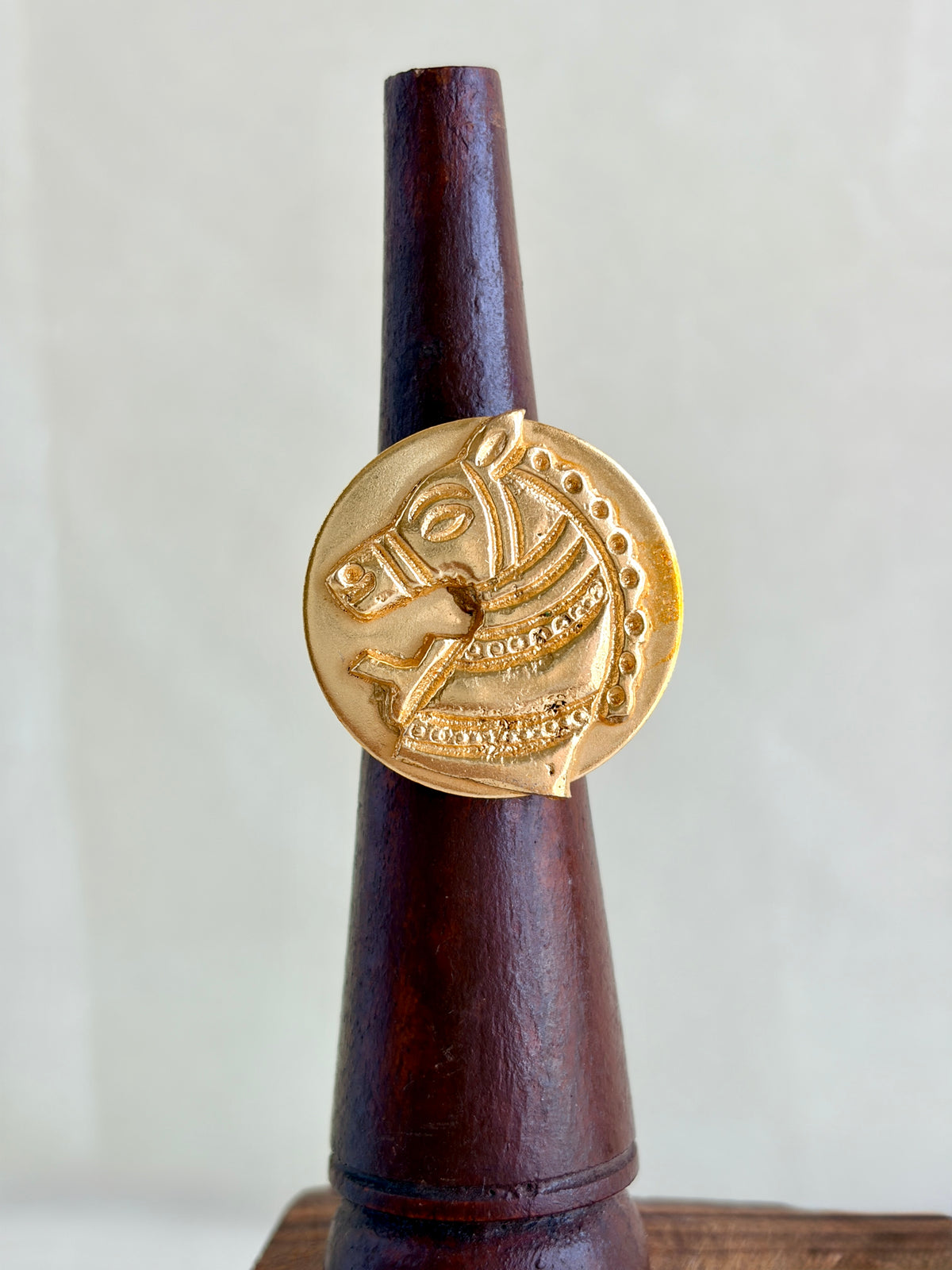 NIKAL FREE GOLD PLATED WILDLIFE RING  WHOLESALE 10 PC WRG0009