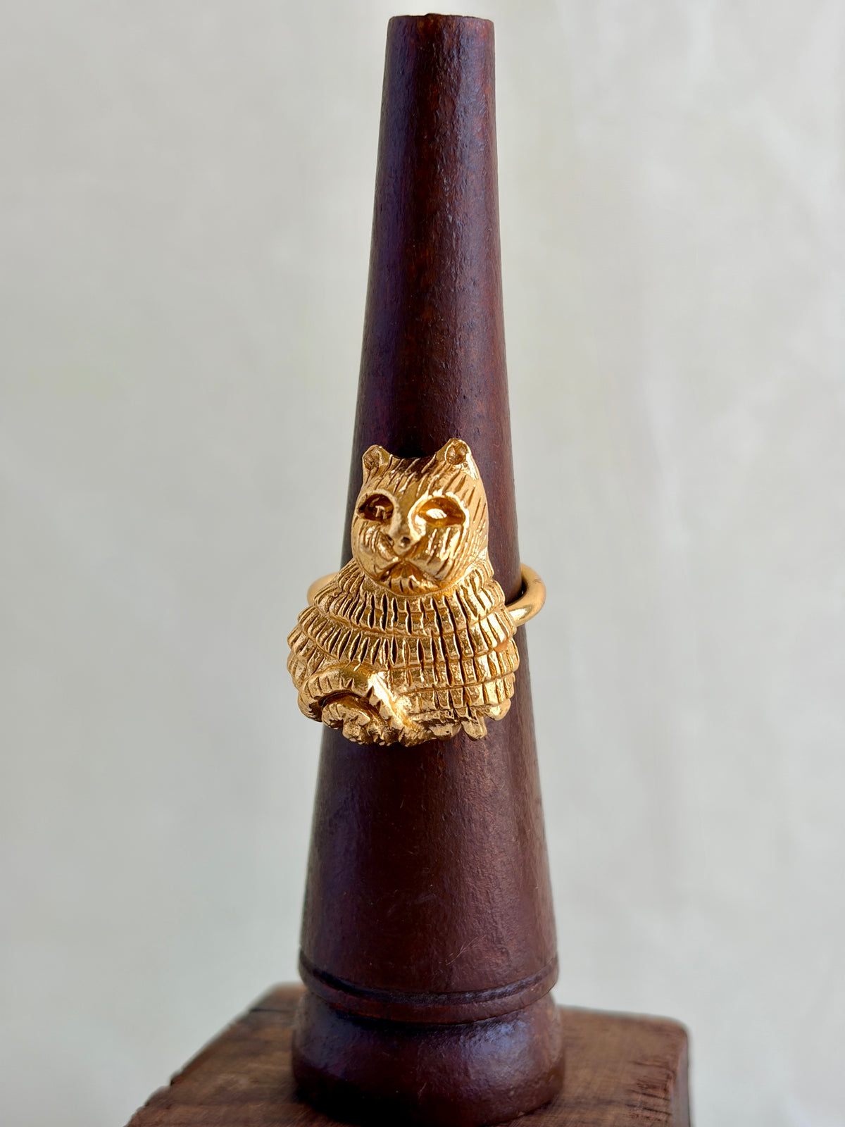 NIKAL FREE GOLD PLATED WILDLIFE RING  WHOLESALE 10 PC WRG0011