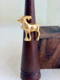 NIKAL FREE GOLD PLATED WILDLIFE RING  WHOLESALE 10 PC WRG0013