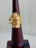 NIKAL FREE GOLD PLATED WILDLIFE RING  WHOLESALE 10 PC WRG0014