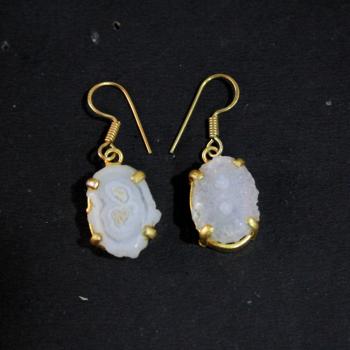 AGATE EARRING 
