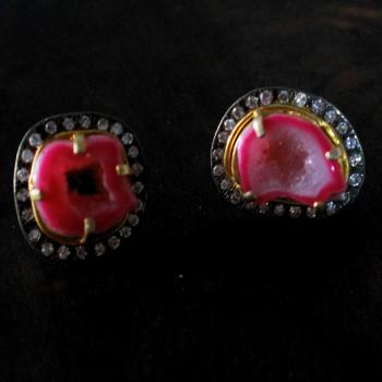AGATE EARRING 