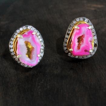 AGATE EARRING 
