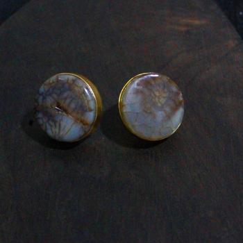 AGATE EARRING 